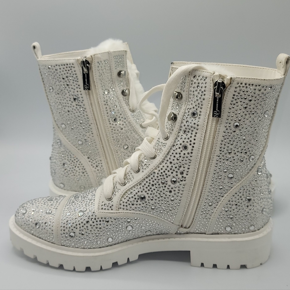 Jessica Simpson Kalirah2 combat boots size 8M - Picture 5 of 10